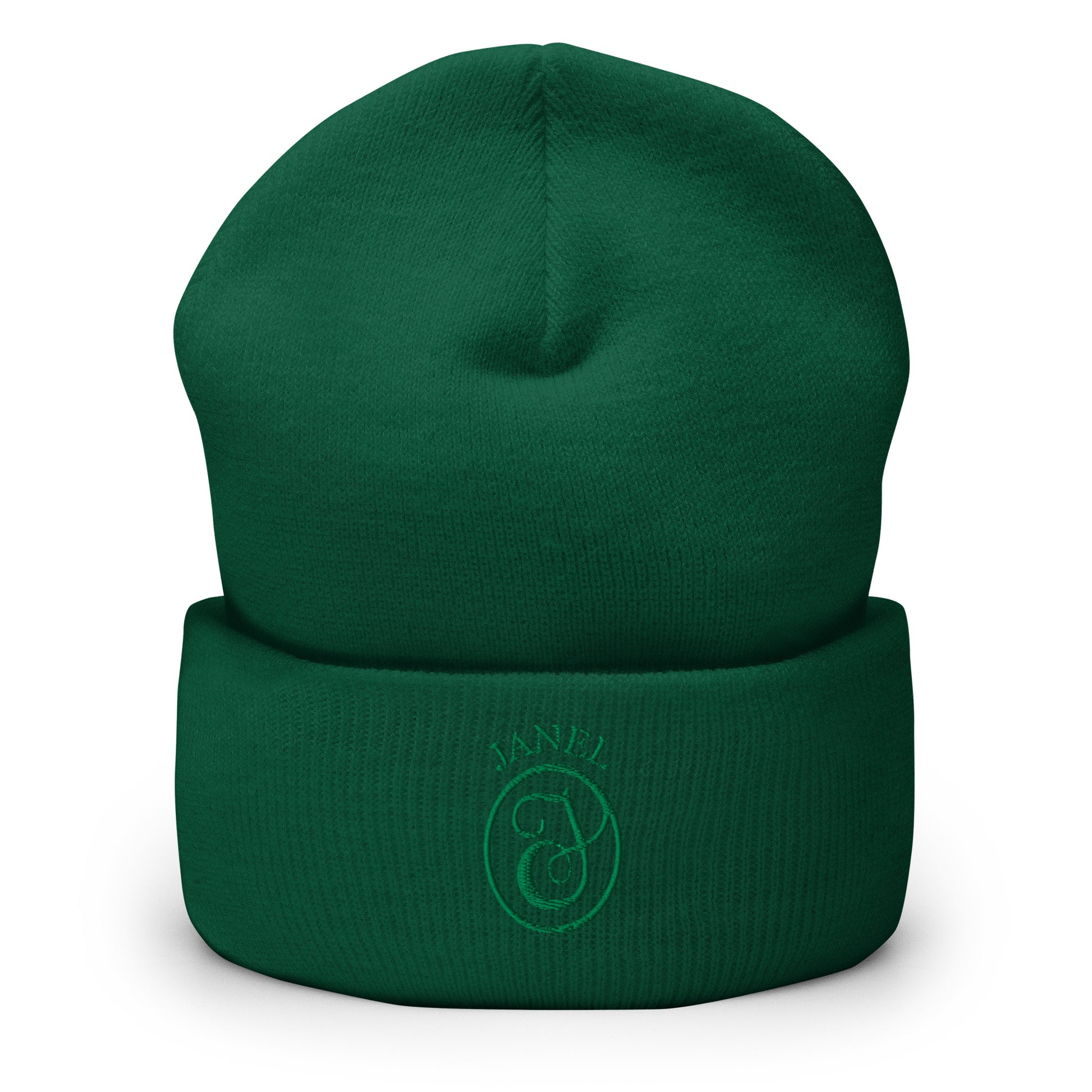 beanie green display