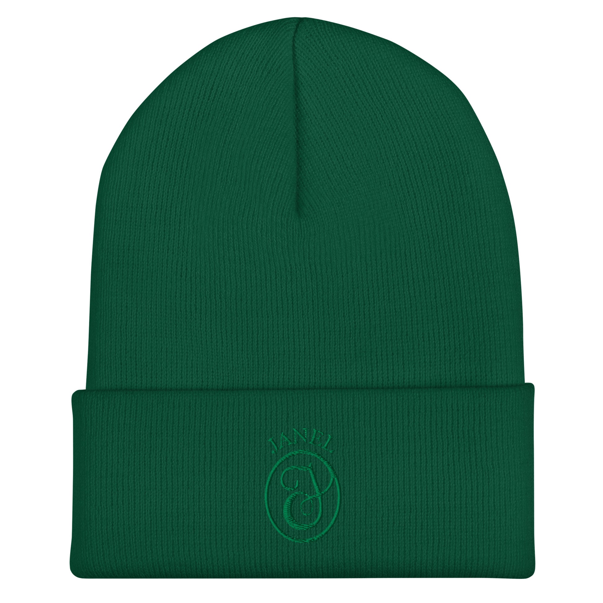 beanie green face